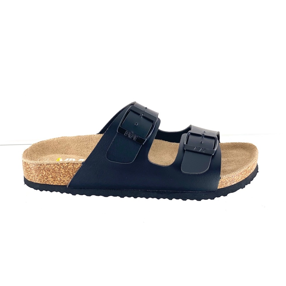 New leather sandals.